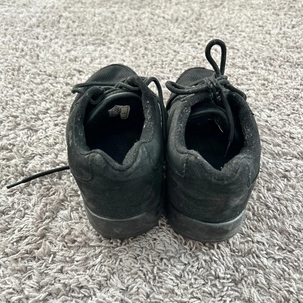 Black Split Sole Dance Sneakers Jazz Hip Hop Practice Shoes Size 10‎